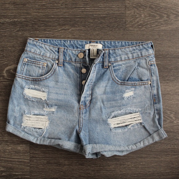 Forever 21 jean shorts - Picture 1 of 3
